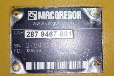 Macgregor Hydraulic Pump & Motor