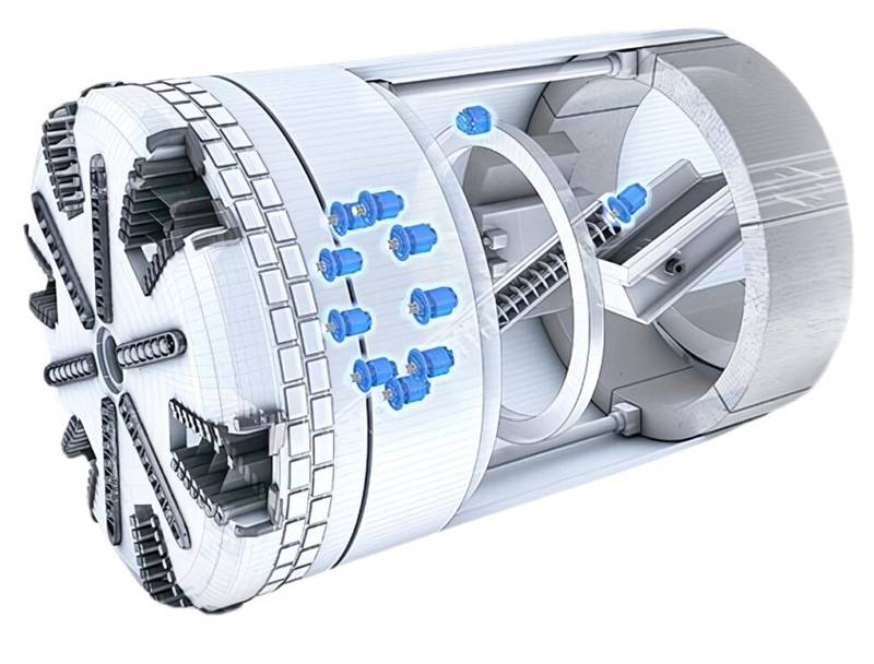 Tunnel Boring Machine Hydraulic Pump Repair